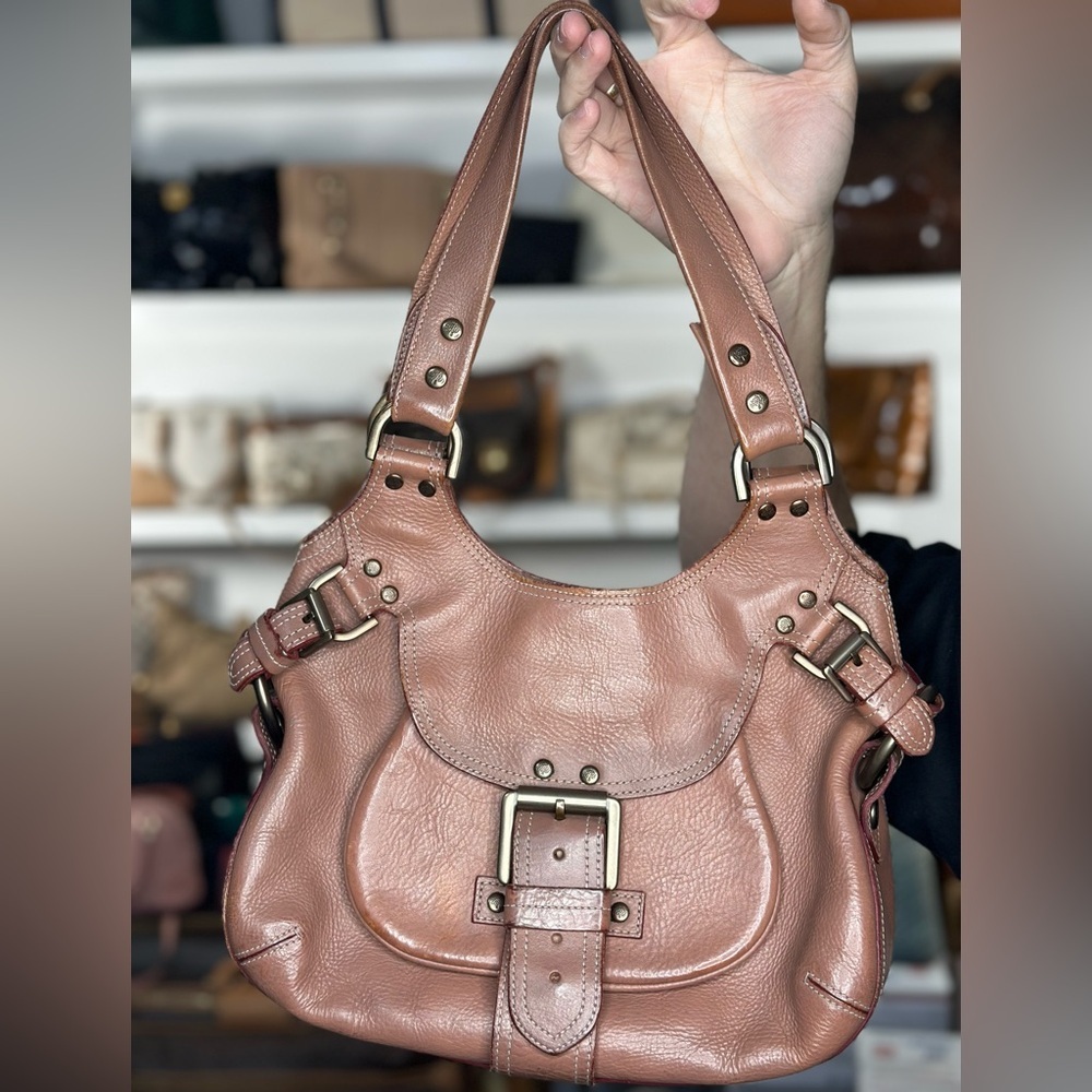 Mulberry Mauve Shoulder Hobo
